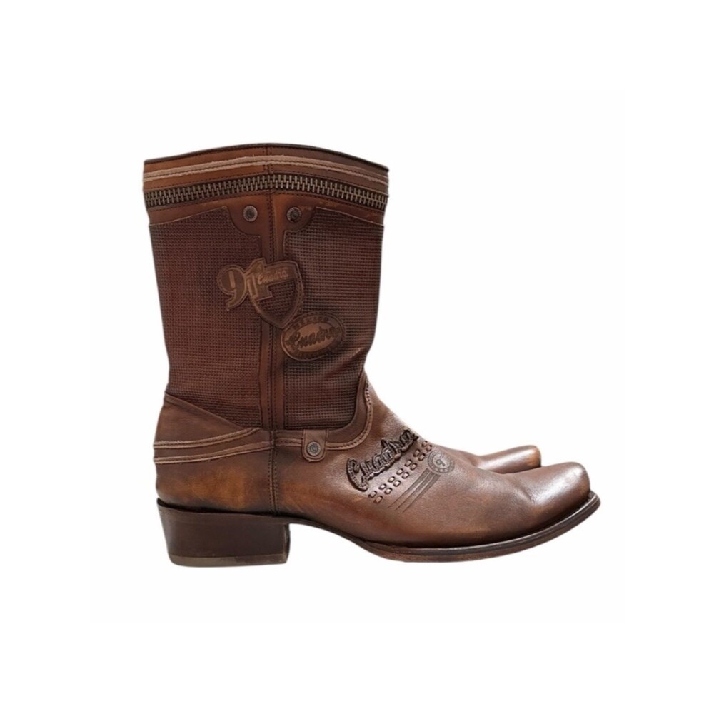 Cuadra Men's Brown Leather Western Boots Size 12